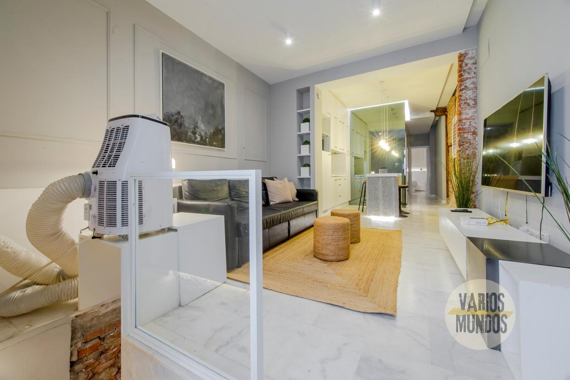 Cool Duplex Bajo Apt 7Pax Cerca De Tirso De Molina E2 Madrid Kültér fotó