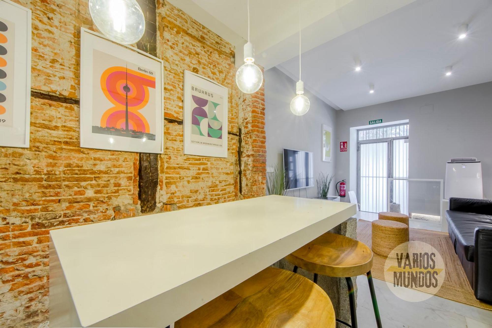 Cool Duplex Bajo Apt 7Pax Cerca De Tirso De Molina E2 Madrid Kültér fotó